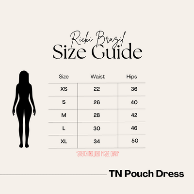 Rich Red TN Pouch Dress