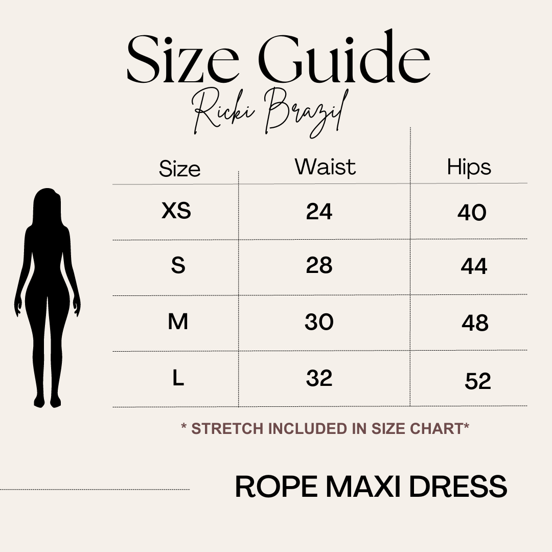 Distressed Mesh Rope Maxi Dress