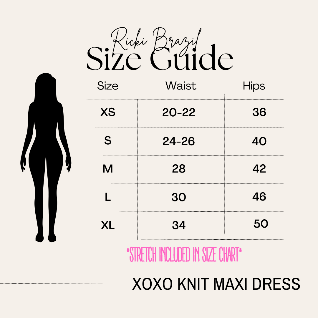 XOXO Knit Maxi Dress