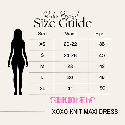 XOXO Knit Maxi Dress