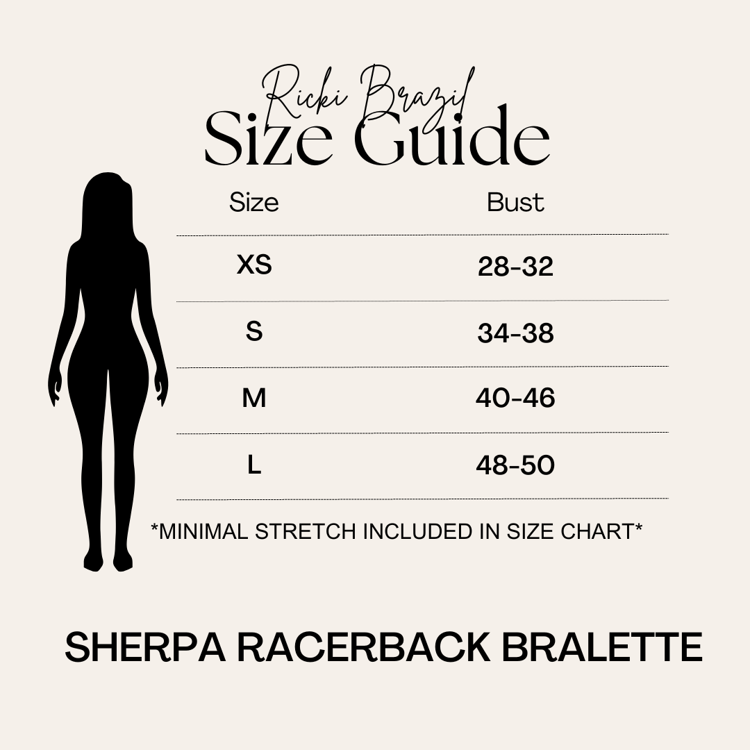 The Alps Sherpa 2-Piece Lace Up Trouers Bralette Set