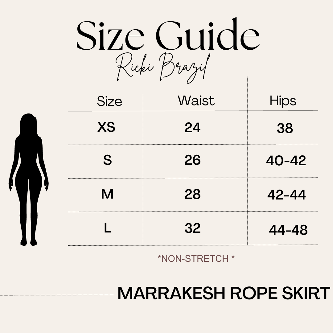 Marrakesh Unraveled Rope Skirt