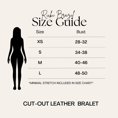Cut Out Vegan Leather Riding Pants Bralet Set