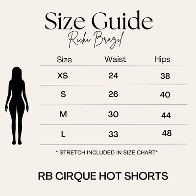 RB Cirque Knit Hot Shorts Hoodie Set